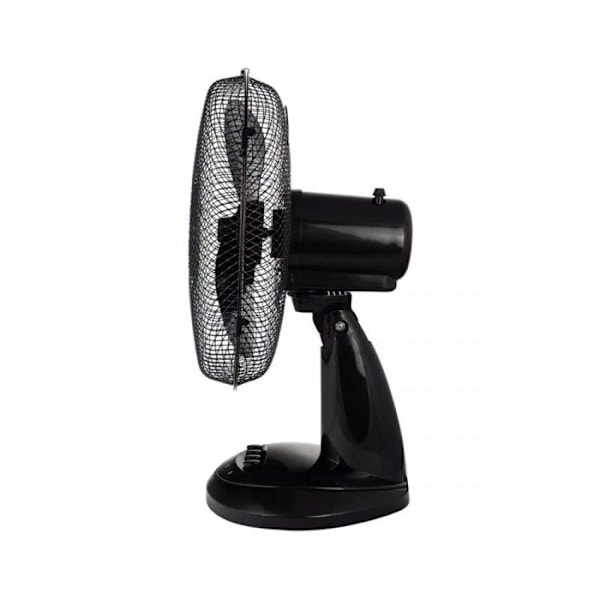Skrivbordsvitens - KLAUSBERG - KB-7474 - 30 cm - 3 hastigheter - 90° oscillation Svart