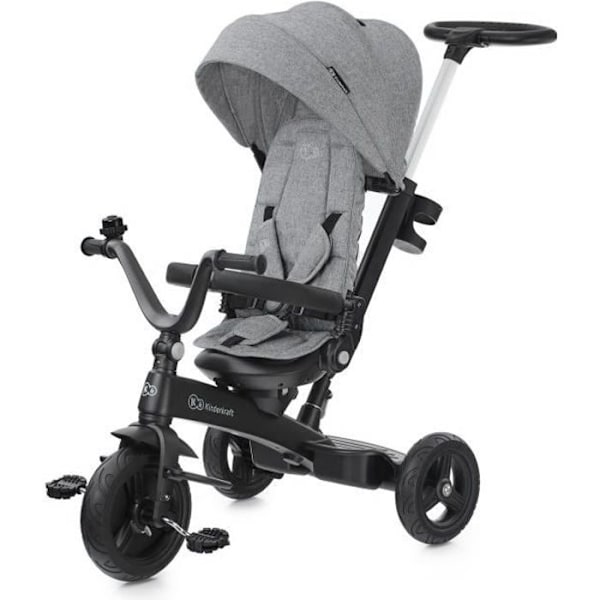 Kinderkraft TWIPPER 5 in 1 Trehjuling - Grå