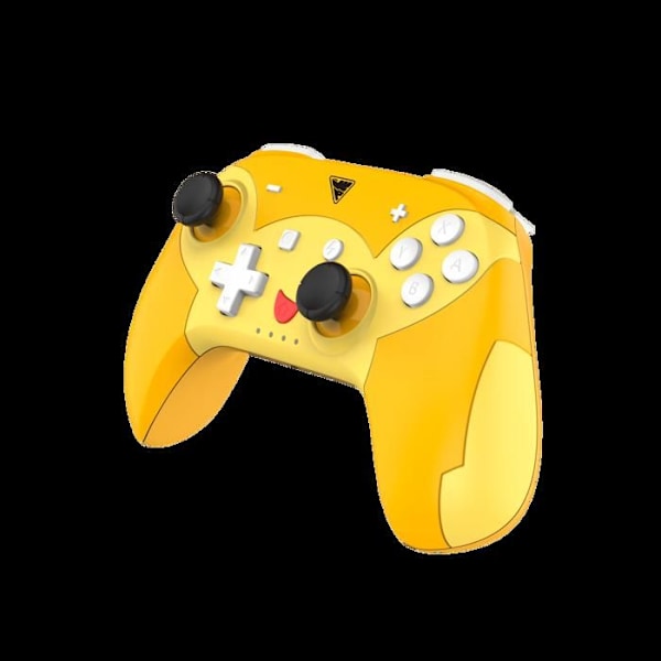 Spelkontroll - DRAGONSHOCK - POPTOP COMPACT BT - Bluetooth - Programmerbar - 6-axlig gyroskopisk Orange, Röd, Gul