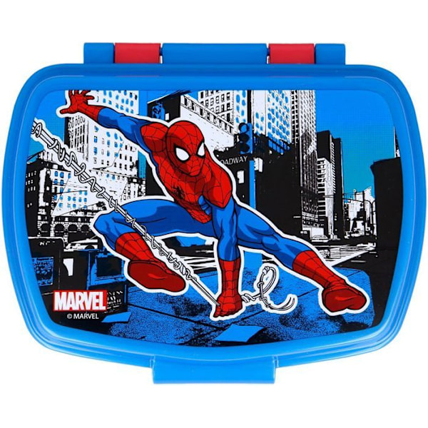 SPIDERMAN STREETS ROLIG SMÖRGÅSBOX Flerfärgad