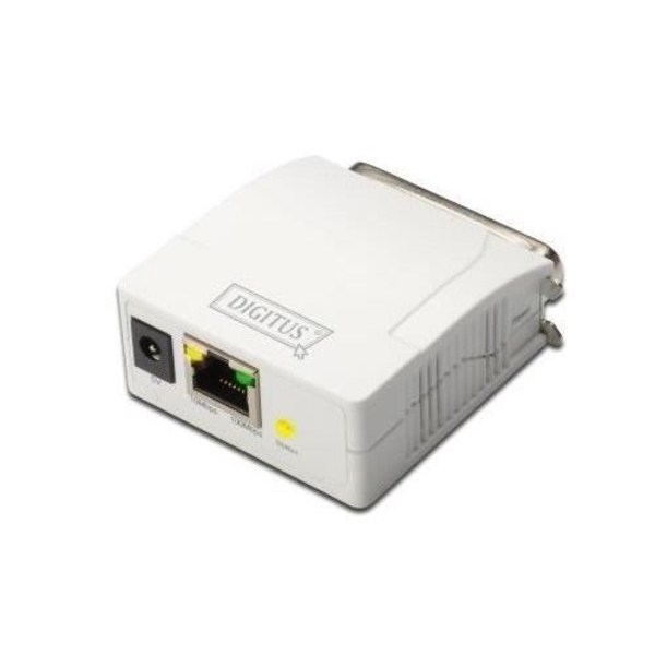 Fast Ethernet Print Server, parallell