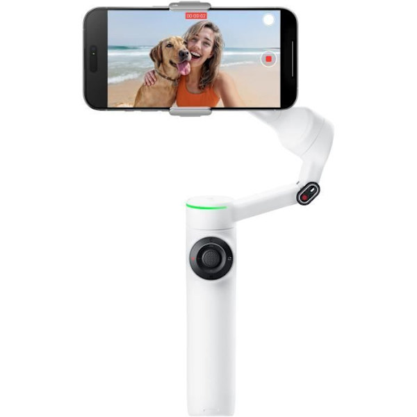 Stabiliseringsställ med 3 axlar Insta360 Flow 2 Pro Standard Vit