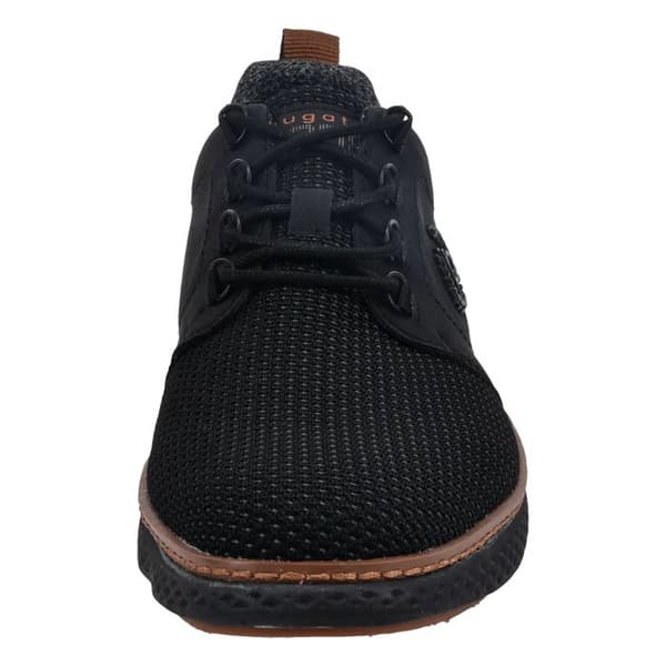 Laceskor i mesh Bugatti schwarz 42