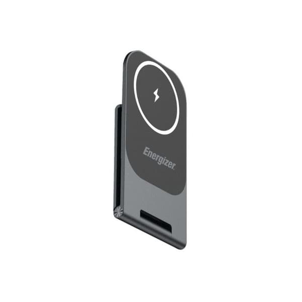 Laddare - Energizer - Wcp102 - 15W - Qi - Aluminium - Svart/Grå Grå