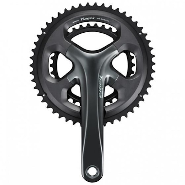 TiagraFC-4700 52/36T 10S 175 mm vevparti - SHIMANO - Landsvägscykel - Grå - Hollowtech II Antracit