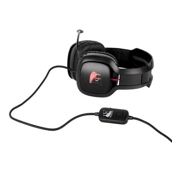 Gaming headset - Konix - Mistlur - Bakgrundsbelysning - Bekväm - Trådad