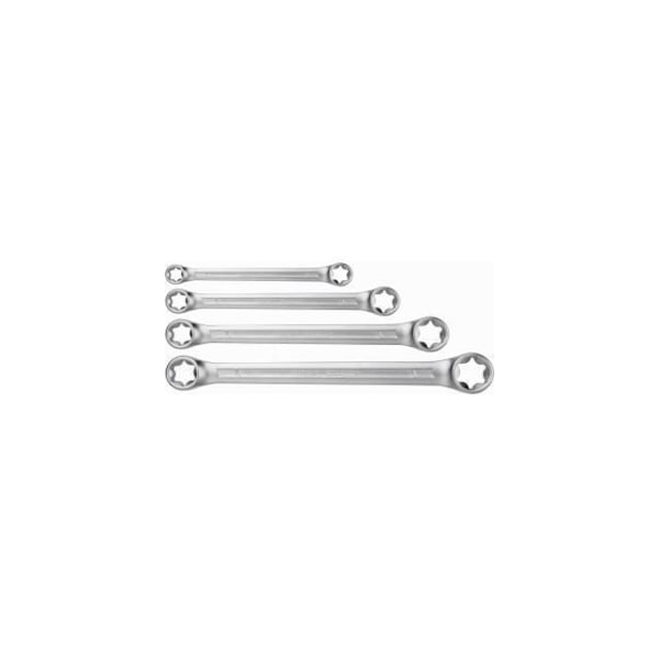 Externt Torx-nycklar - NEO VERKTYG - T6 T24 - Stål - Set om 4 - Hylsa
