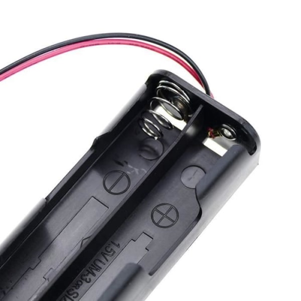 GENERIC 8434852005425 - KVM SWITCH - bematik Förlängd batterihållare för 4 LR6 AA 1,5 V batterier (en092)