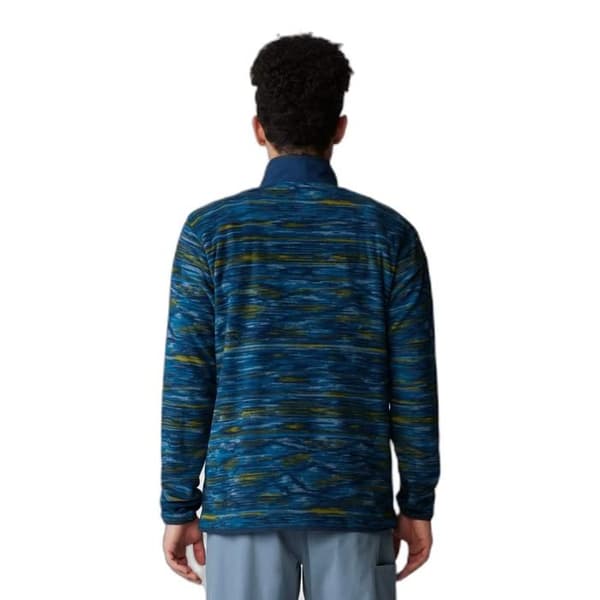 Pull Mountain Hardwear Microchill™ - mörk kaspisk strimma tryck mörk kaspisk stria tryck jag