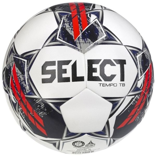 Fotboll - Select - Tempo TB Basic V23 - Storlek 4 - Syntetiskt läder - Unisex Vit 4