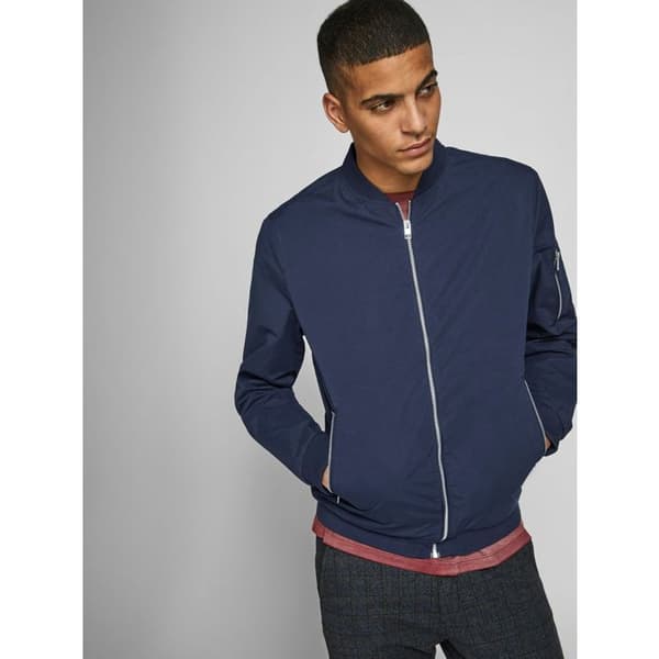 Bomberjacka för män - JACK & JONES - Rush - Blå - Classic Aviator Blå XL