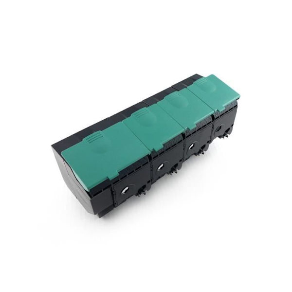 Green2Print - Tonersats 4 kassetter 8500 sidor - Kompatibel Lexmark C540 - Återvunnen och 100 % kompatibel