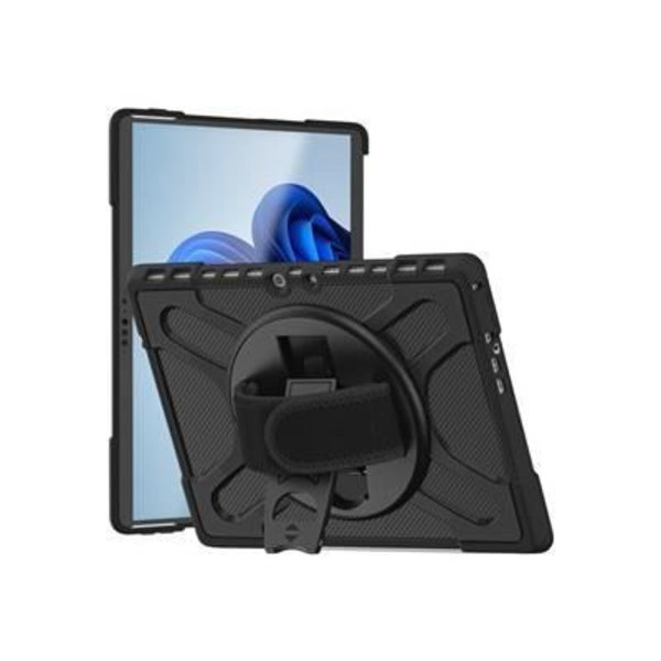 Skyddshölje - DLH - Microsoft Surface Pro 8 - Svart - 13 tum - Syntetisk Svart