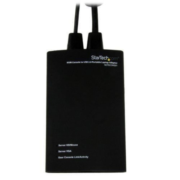 KVM-adapter - StarTech - NOTECONS01 - USB 2.0 - PS/2 - VGA DB15 - Crash Cart
