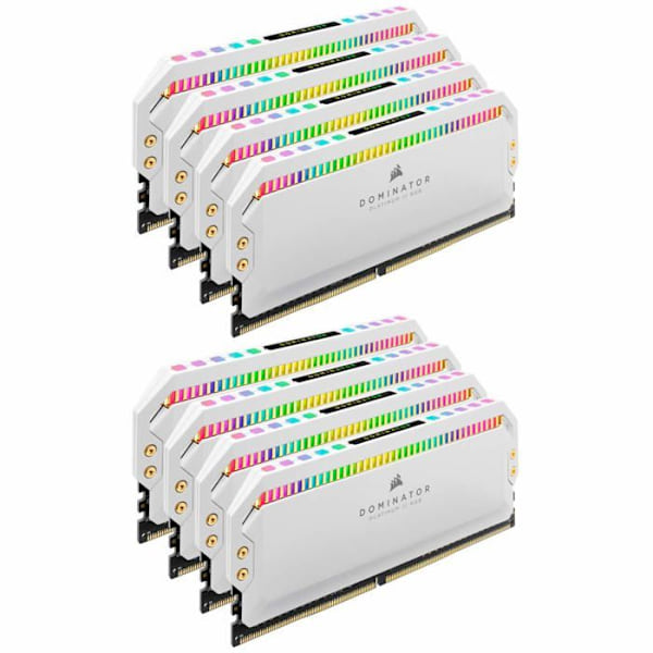 RAM - CORSAIR - Dominator Platinum RGB - 32 GB - DDR4 3600 MHz - CL18 - Fyrkanals