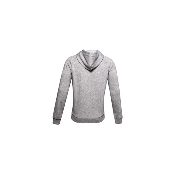 Sweat - Under Armour - UA RIVAL FLEECE BIG LOGO HOODY - Grå - Huvtröja - Långa ärmar ljusgrå mod XL