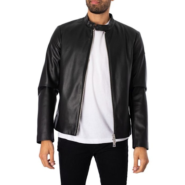 Jacka i syntetiskt läder - Armani Exchange Svart XL