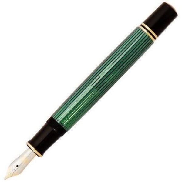 Pelikan Premium Luxury Reservoarpenna Souverain M600 Medium Point Svart/Grön