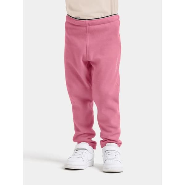 Didriksons Monte barn pyjamasbyxor - heather pink - Rosa - 3/4 år ljungrosa