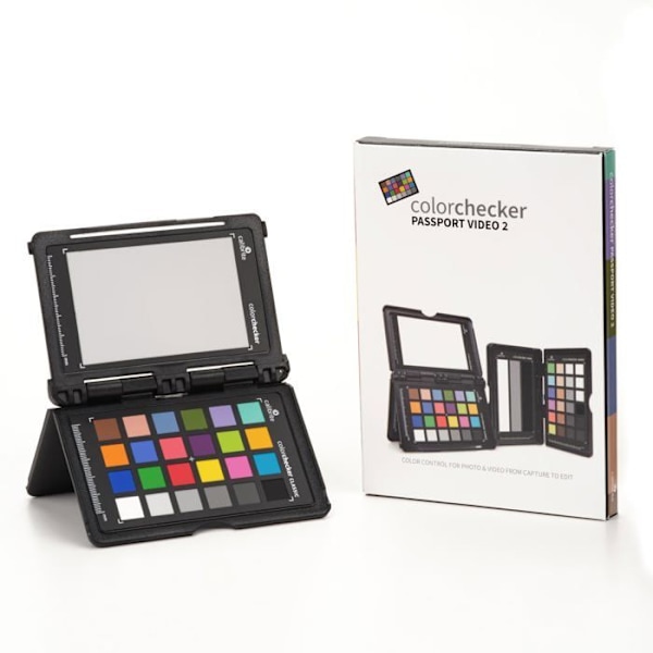 ColorChecker Passport Video 2 - Calibrite - Färgkontroll - Kompakt - Programvarukompatibel - 4 målfärger