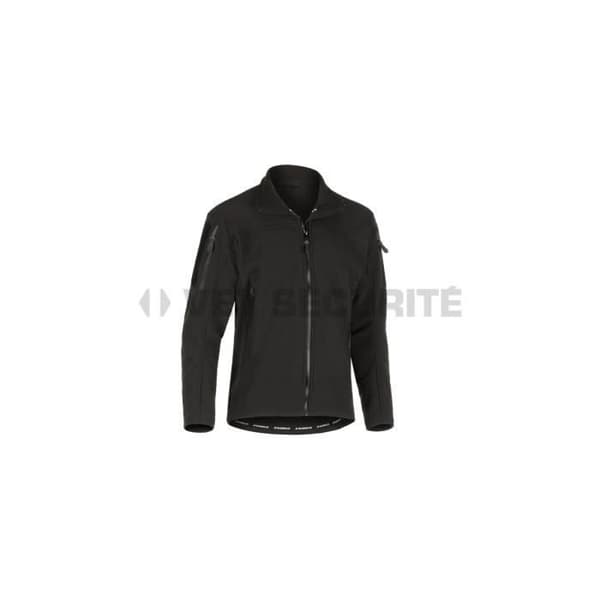Audax svart softshell-jacka - Clawgear Svart M