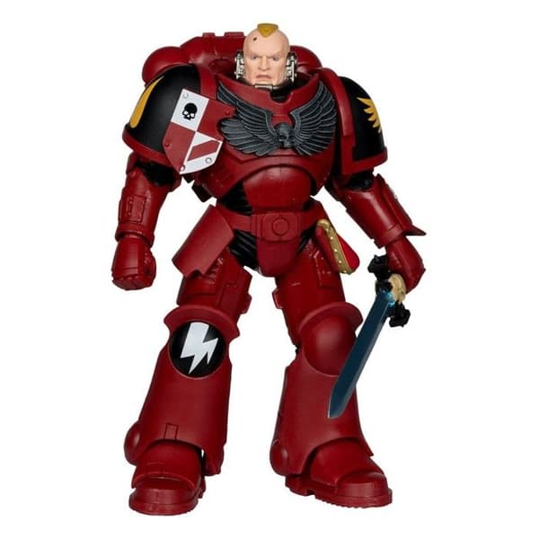 McFarlane Toys - Warhammer 40k - Figurine Assault Intercessor Sergeant (Blood Angel) 18 cm