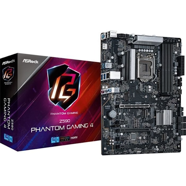 ASROCK Z590 Phantom Gaming 4 moderkort