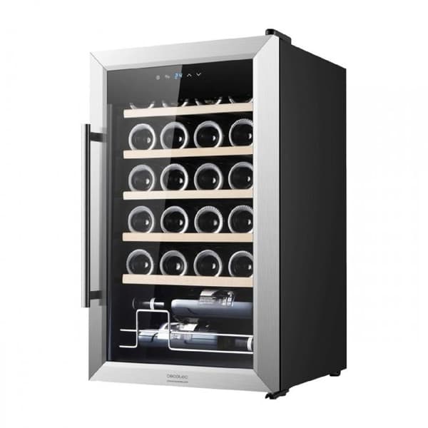 Vinkyl - CECOTEC - GrandSommelier 2450 - Inox - 24 flaskor - Tyst kompressor