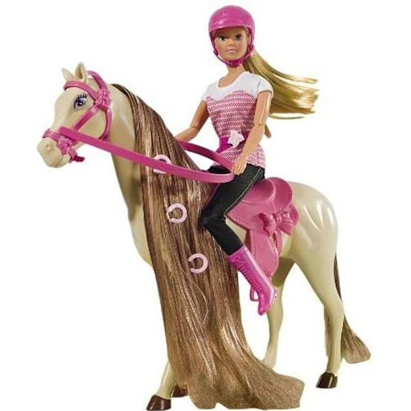 Steffi Love Riddocka 29 cm - SIMBA - För tjejer från 3 år - Rosa