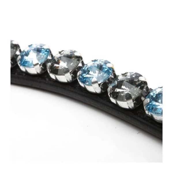 Pannband Kavalkade Diamond - grå/ljusblå - Full