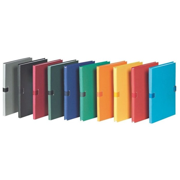 Expanderbar baksida - EXACOMPTA - Svart - Format 24x32cm - Kapacitet 1000 ark Svart