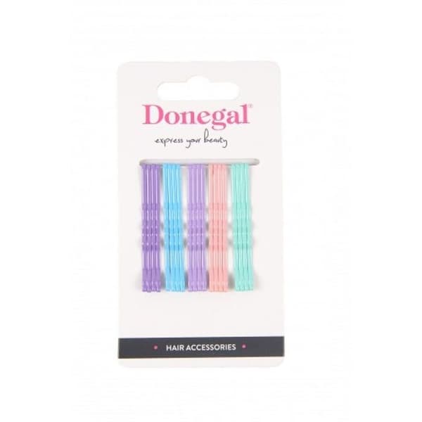 Pastellfärgade hårspännen Donegal, 20-pack