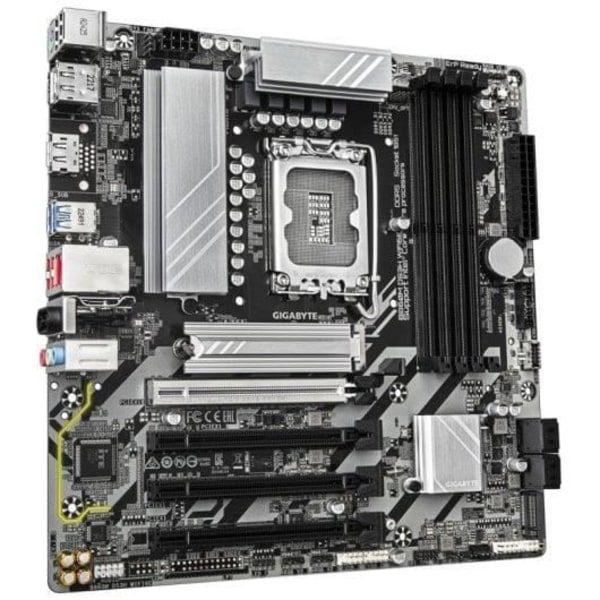 Moderkort - Gigabyte - B860M DS3H WIFI6E - Sockel LGA1200 - DDR5 SDRAM - Micro ATX