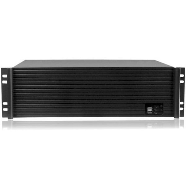 Techly I-CASE IPC-338, Rack, Server, Aluminium, Stål, ATX, Svart, 3U Svart