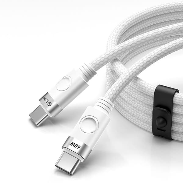 USB-C-kabel - ORICO - CDX - Power Delivery 60 W (PD 3.0) - 1 m - Flätad nylon