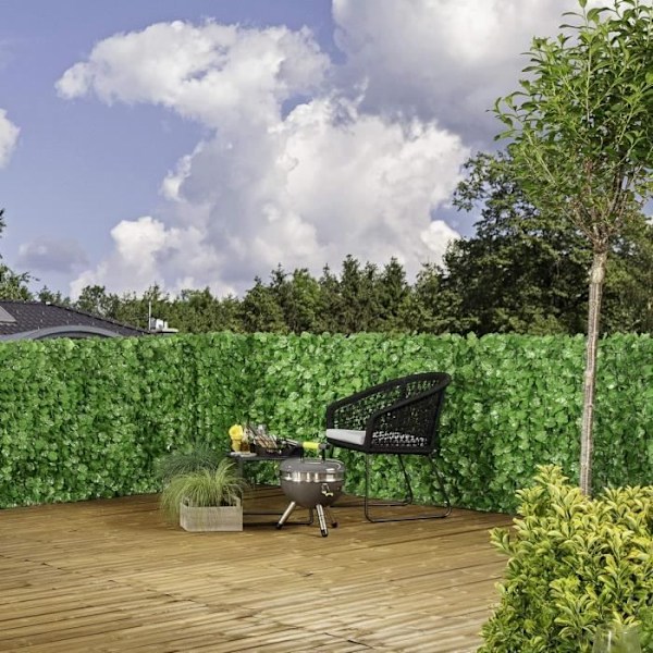 Siktsskyddshäck Vin - Windhager - Grön - 100 x 300 cm - Väderbeständig - 80% ogenomskinlig Grön