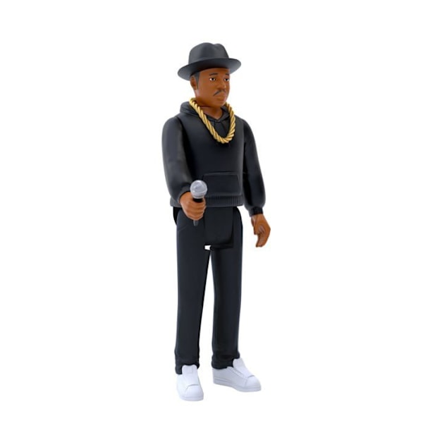 Miniatyrfigur - miniatyrfigur Super 7 RUN DMC Run All Black figur