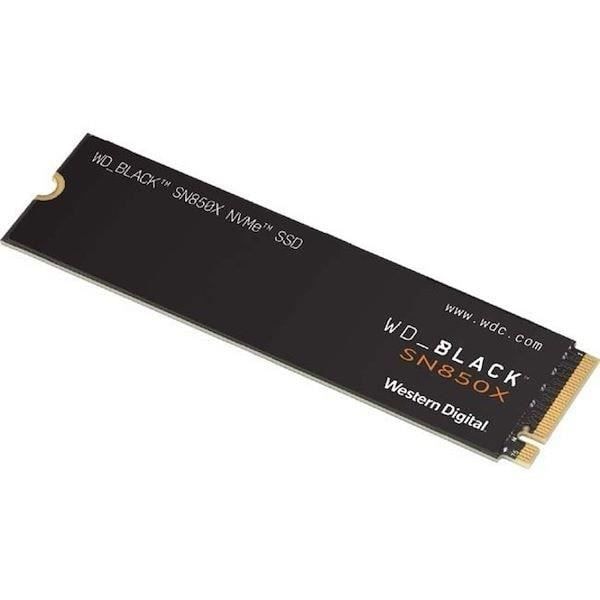 WESTERN DIGITAL Hårddisk SN850X - NVME SSD - 2TB intern - M2-format - Svart