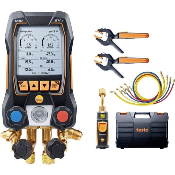 Testo 570s-Set köldmediemätare