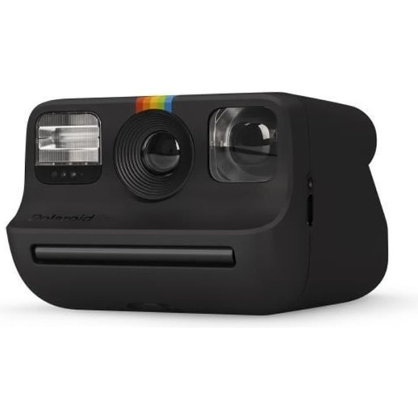 POLAROID Go Instant Camera - Fickstorlek - Dubbel exponering - Självutlösare - Svart