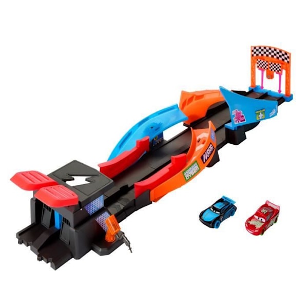Circuit Glow Racers - Mattel - HPD80 - Glow-in-the-Dark racingleksak för barn från 4 år och uppåt Flerfärgad