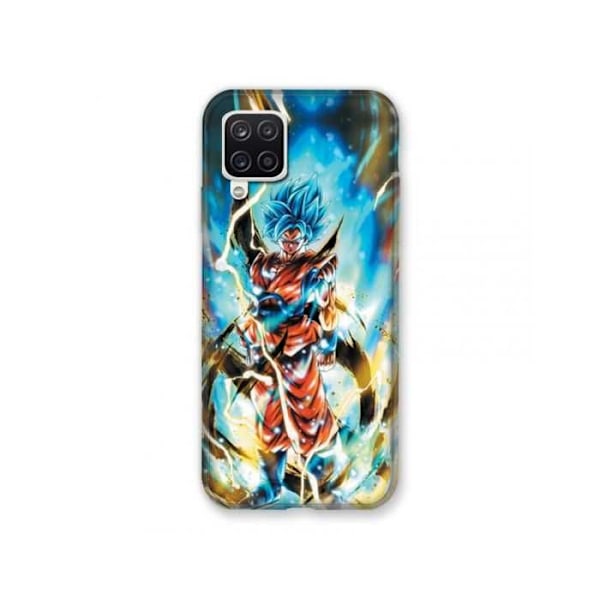 Coque Förstärkt För Samsung Galaxy A12 Manga Dragon Ball Sangoku Vit Vit