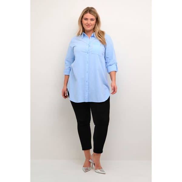 Tunika blus dam KAFFE Curve Nana vindsurfare 42