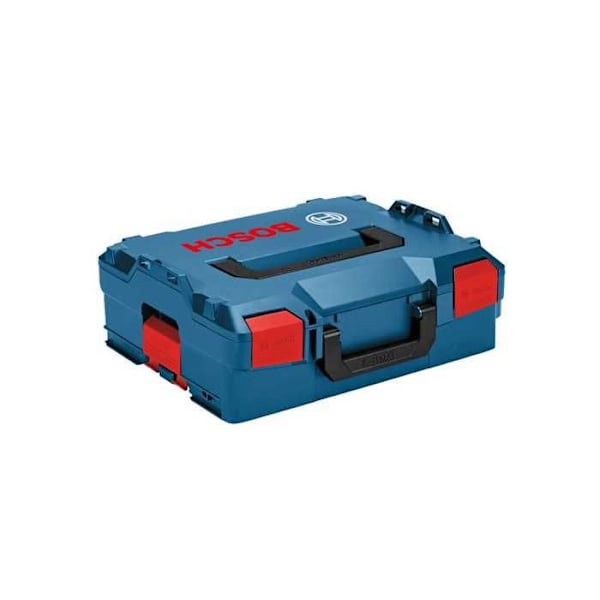 Vibrerande slipmaskin - BOSCH - GSS18 V-10 - Utan batteri, utan laddare - tillbehör - L-Boxx - 06019D0202 Blå