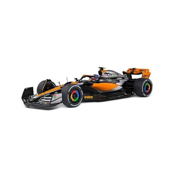 Solido - S1811202 - 1:18 MCLAREN MCL60 E.PIASTRI Storbritannien GP 2023, Multicouleur