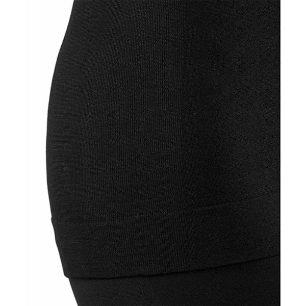 T-shirt med lång ärm - Falke - Wool-Tech Light - Merinoull - Bekväm - Svart svart M