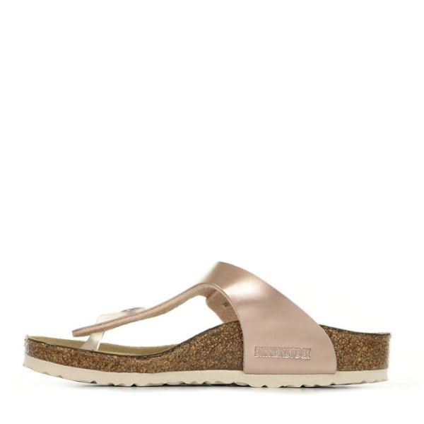 Birkenstock flip flop för barn Gizeh Electric Metallic Rose gold - Girl - Original och diskret metallisk look Rosa 36