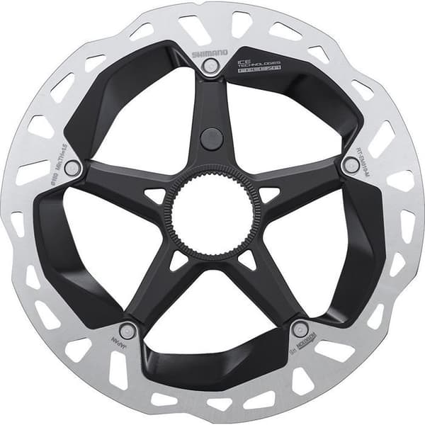 Shimano CL Ext bromsskiva. RT-EM910 Ice-Tech Freeza svart silver