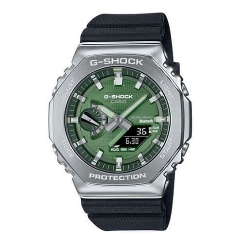 Klocka - CASIO - GBM-2100A-1A3ER - RESIN - Svart - Klocka - Världstid Silver
