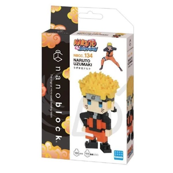 nanoblock Naruto Shippuden Naruto Uzumaki x - NBCC-134